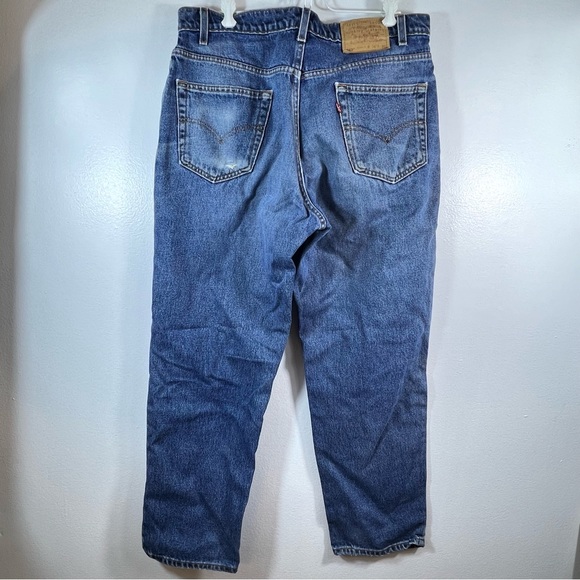 Levis 550 Vintage 90’s Men’s Relaxed Fit Jean Pants Sz 36x30 - Picture 8 of 14
